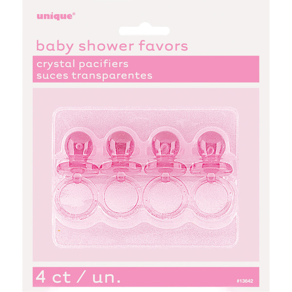 Pacifier Pink Crystal